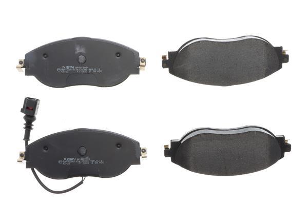 Jeu de 4 plaquettes de frein AISIN ref. BPVW-1054